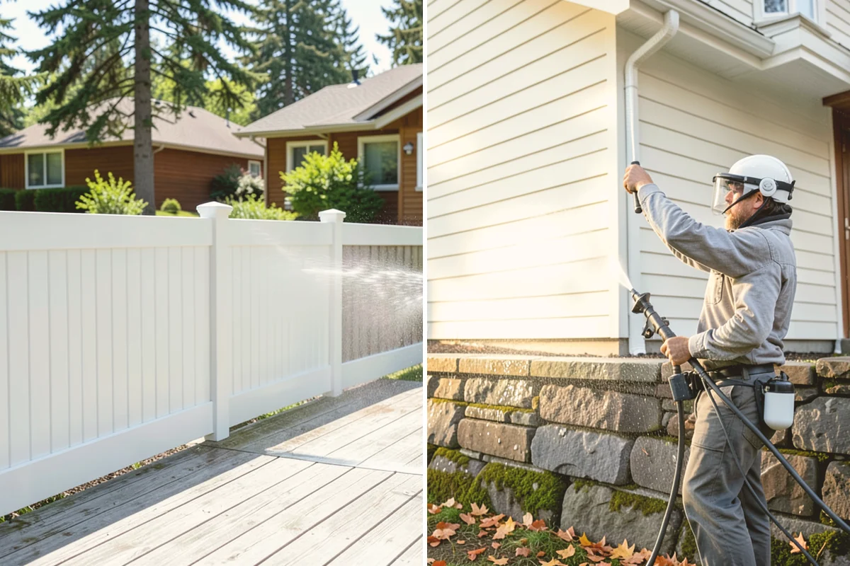 Driveway & Walkway Package in Sammamish, King County, WA - Sweep and clear the concrete of debris