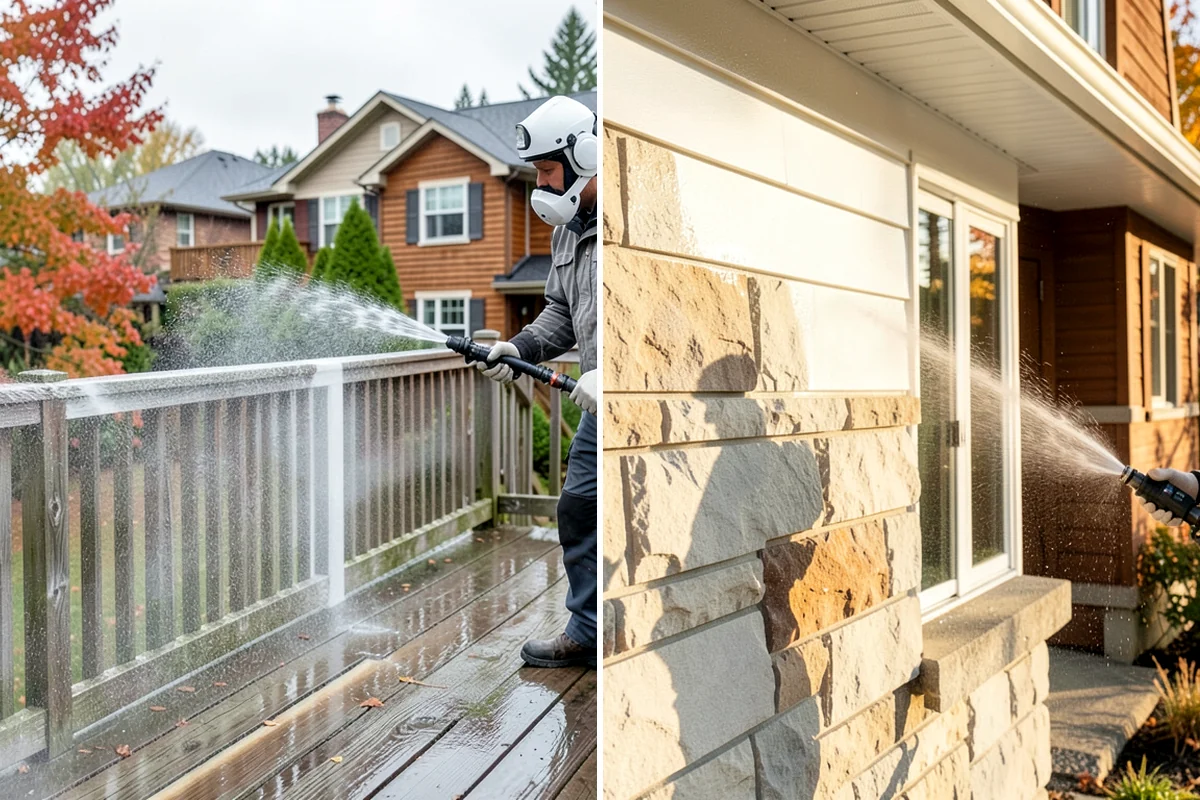 Driveway & Walkway Package in Sedro-Woolley, Skagit County, WA - Sweep and clear the concrete of debris