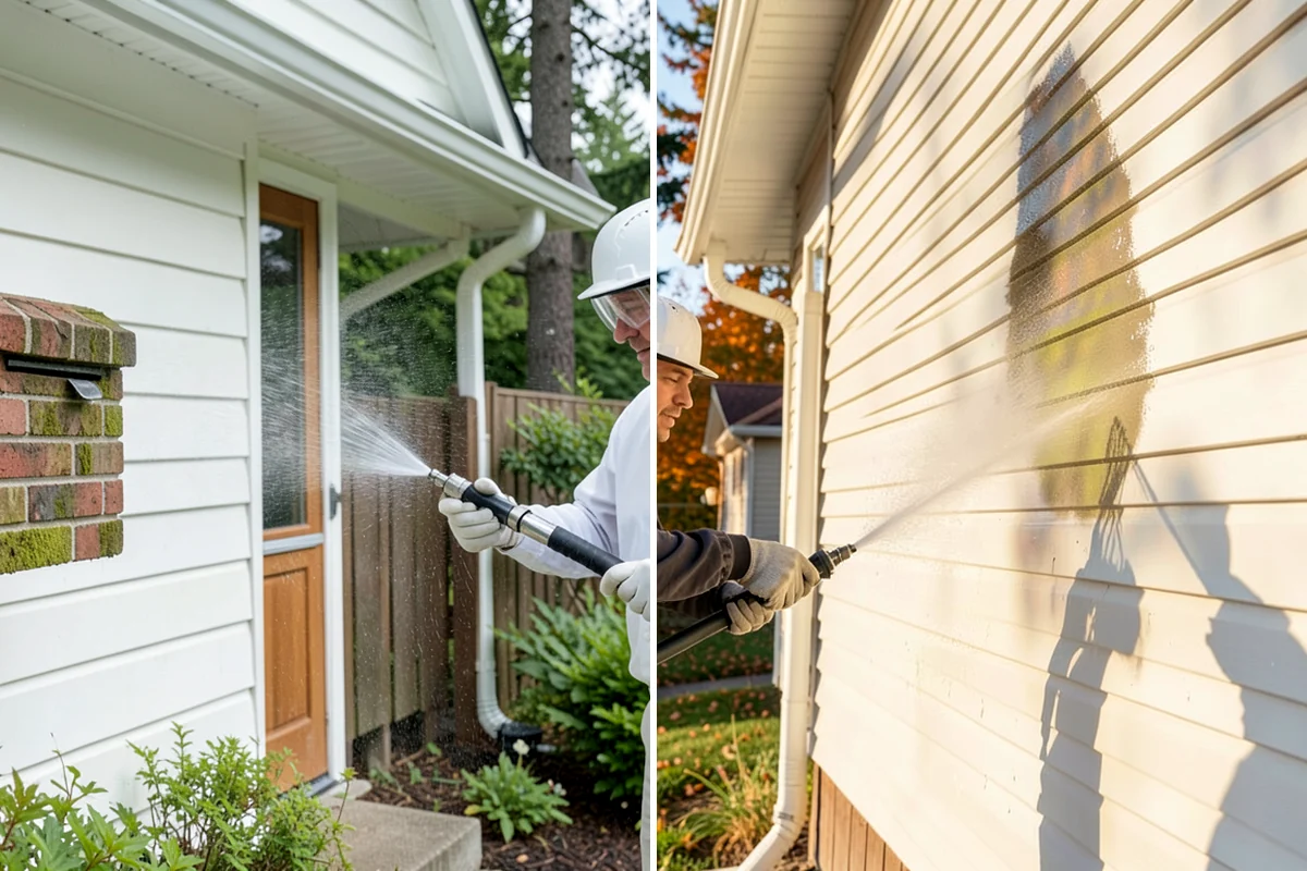 Driveway Brightening in Clyde Hill, King County, WA - Deep-clean the driveway to remove surface buildup