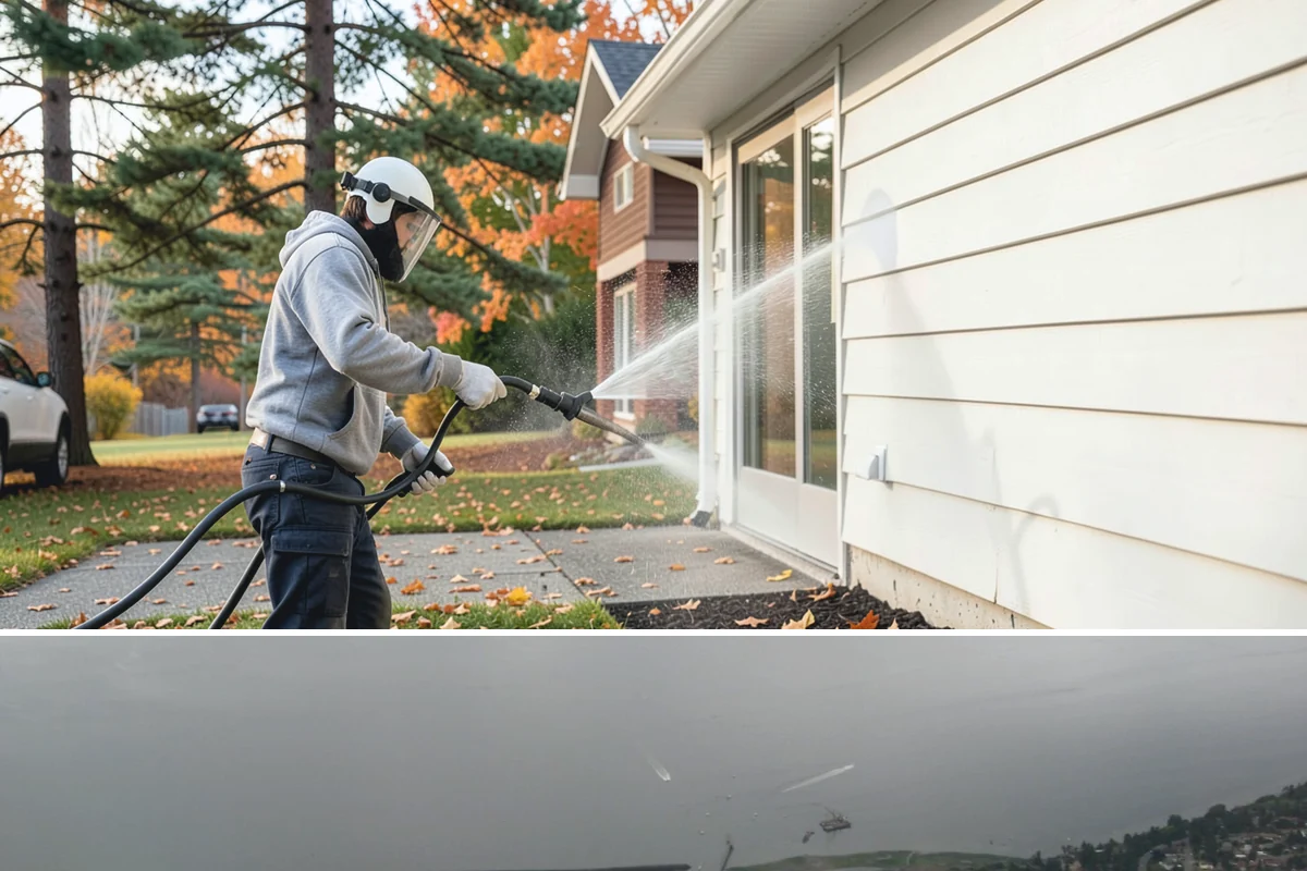 Driveway Brightening in Des Moines, King County, WA - Dry summer conditions let brightening treatments perform and the surface dry evenly.