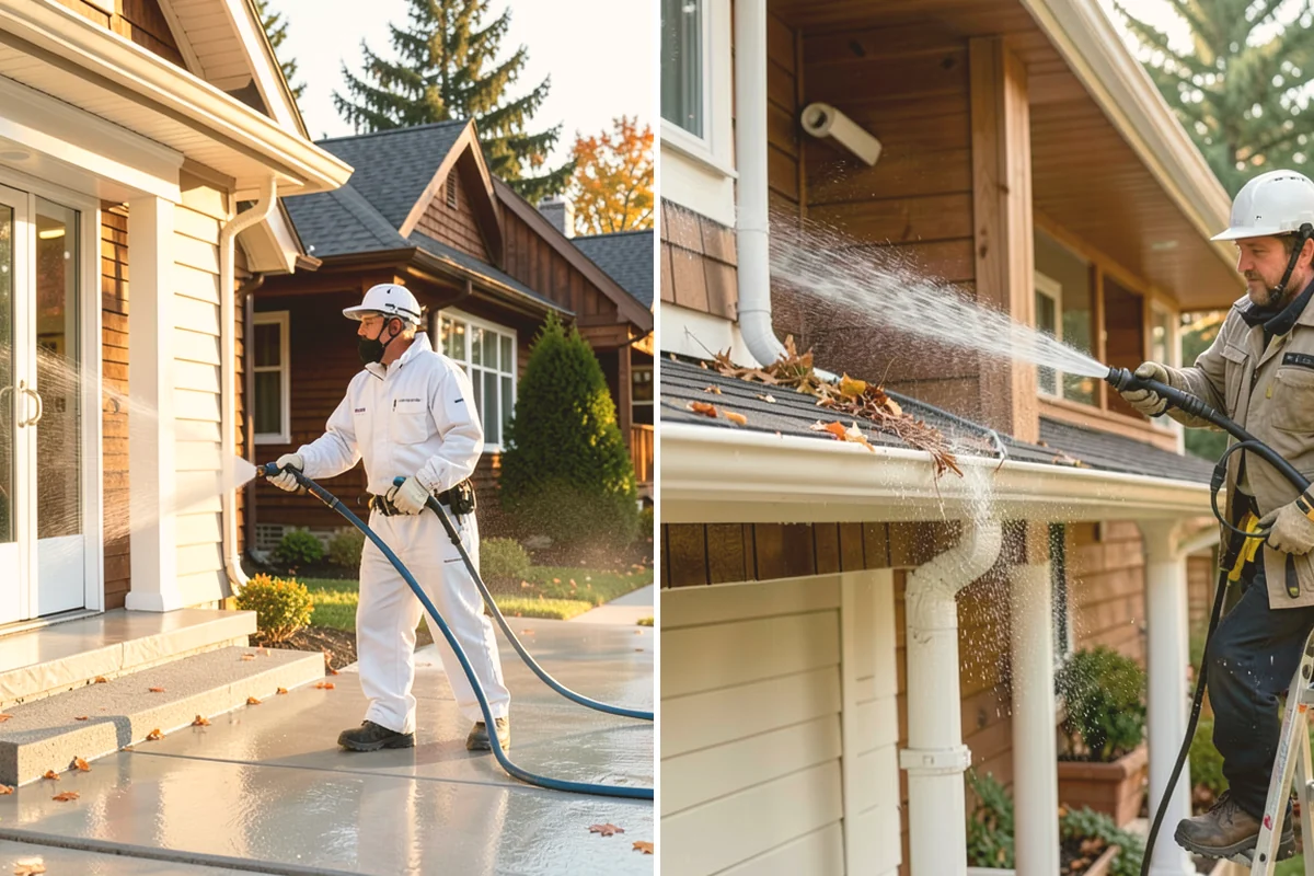 Driveway Brightening in Eatonville, Pierce County, WA - Deep-clean the driveway to remove surface buildup