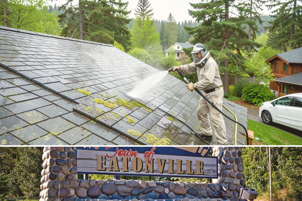 Driveway Brightening in Eatonville, Pierce County, WA - Dry summer conditions let brightening treatments perform and the surface dry evenly.