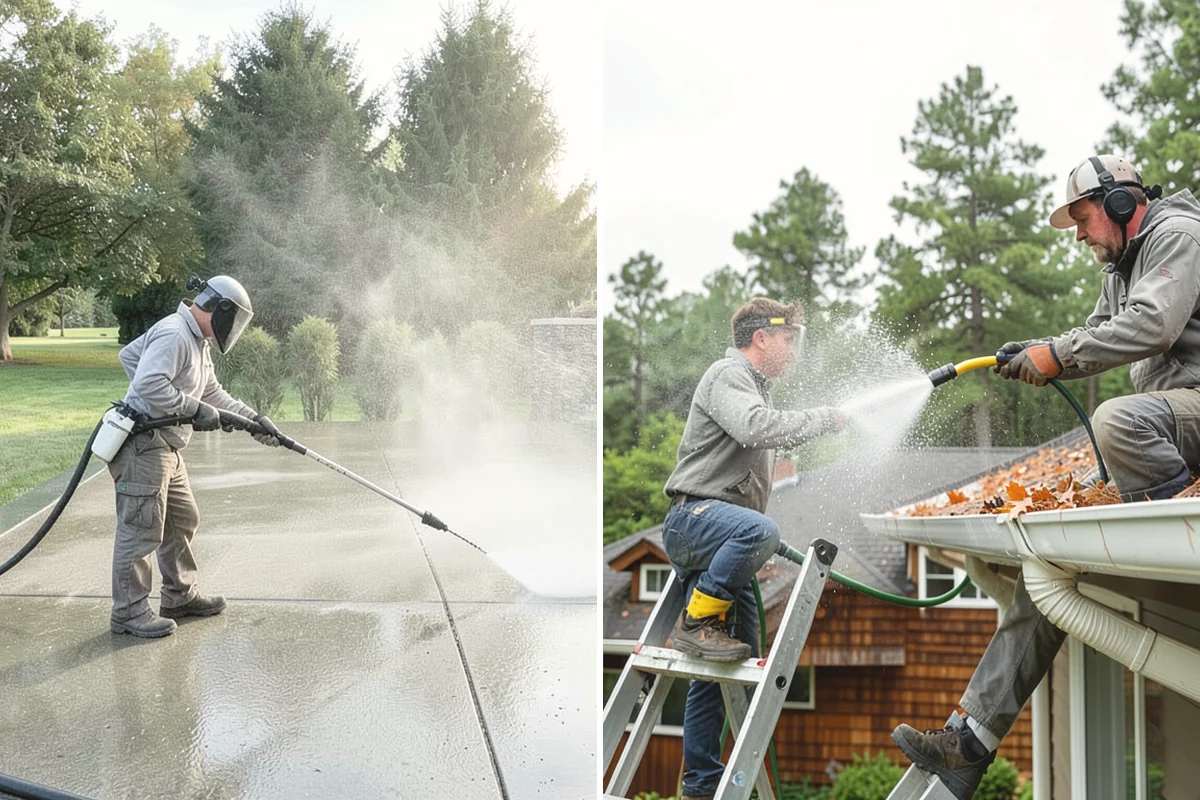 Driveway Brightening in Edgewood, Pierce County, WA - Deep-clean the driveway to remove surface buildup