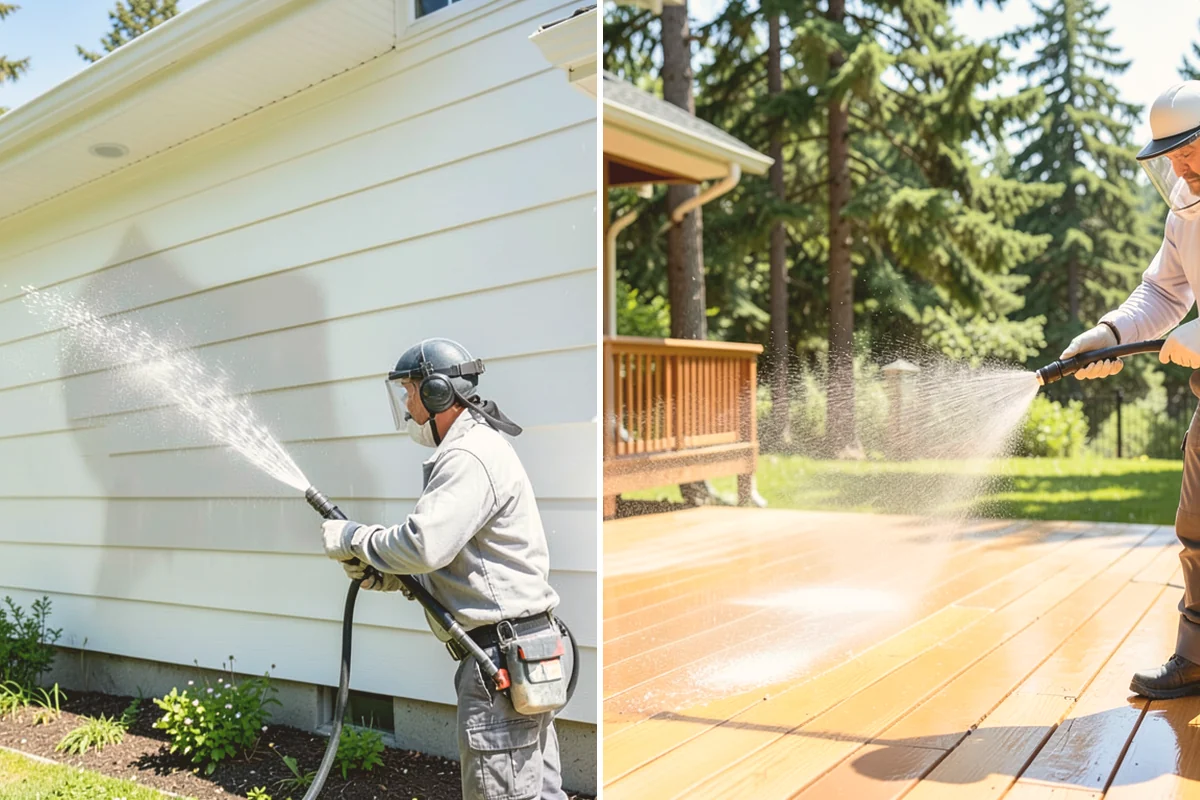 Driveway Brightening in Index, Snohomish County, WA - Deep-clean the driveway to remove surface buildup