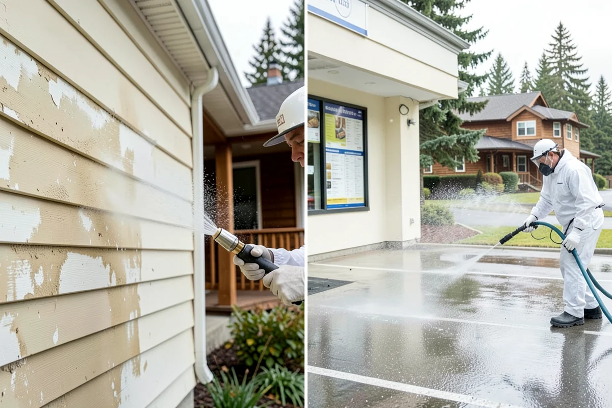 Driveway Brightening in Lyman, Skagit County, WA - Deep-clean the driveway to remove surface buildup