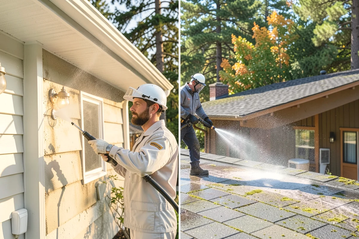 Driveway Brightening in Mill Creek, Snohomish County, WA - Deep-clean the driveway to remove surface buildup