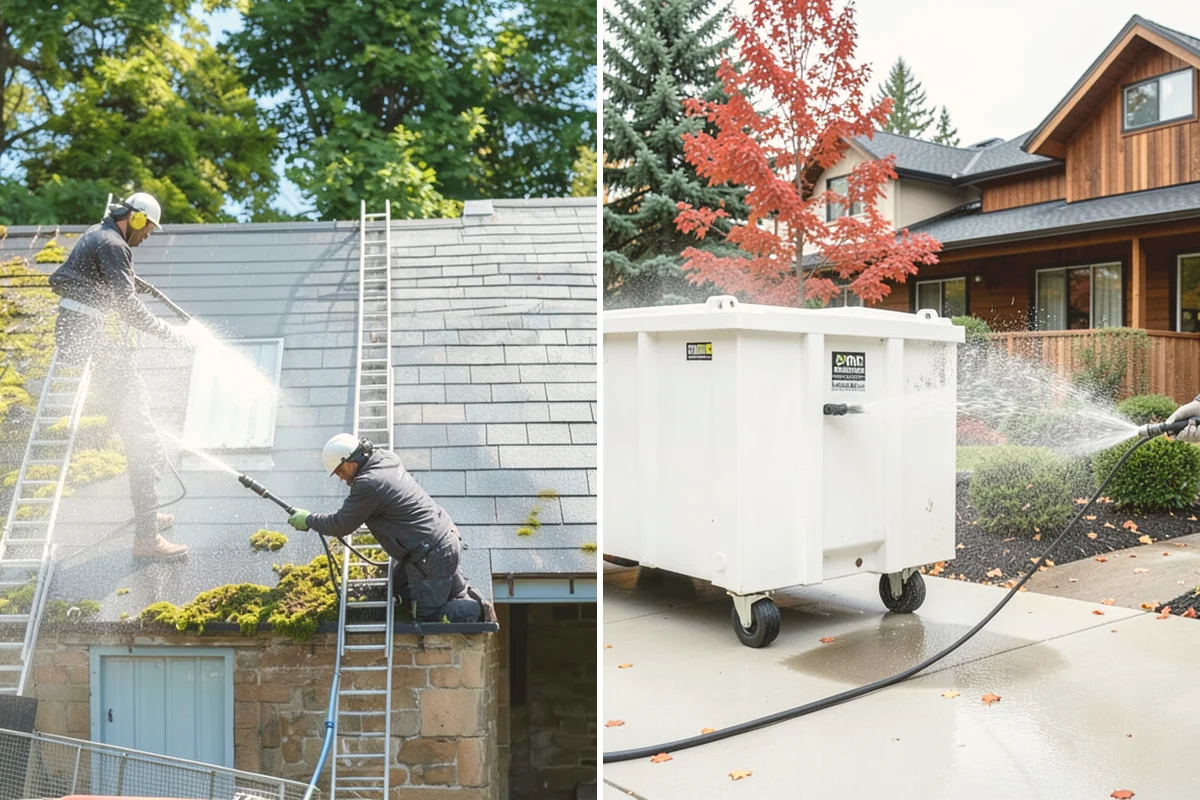 Driveway Brightening in Mount Vernon, Skagit County, WA - Deep-clean the driveway to remove surface buildup