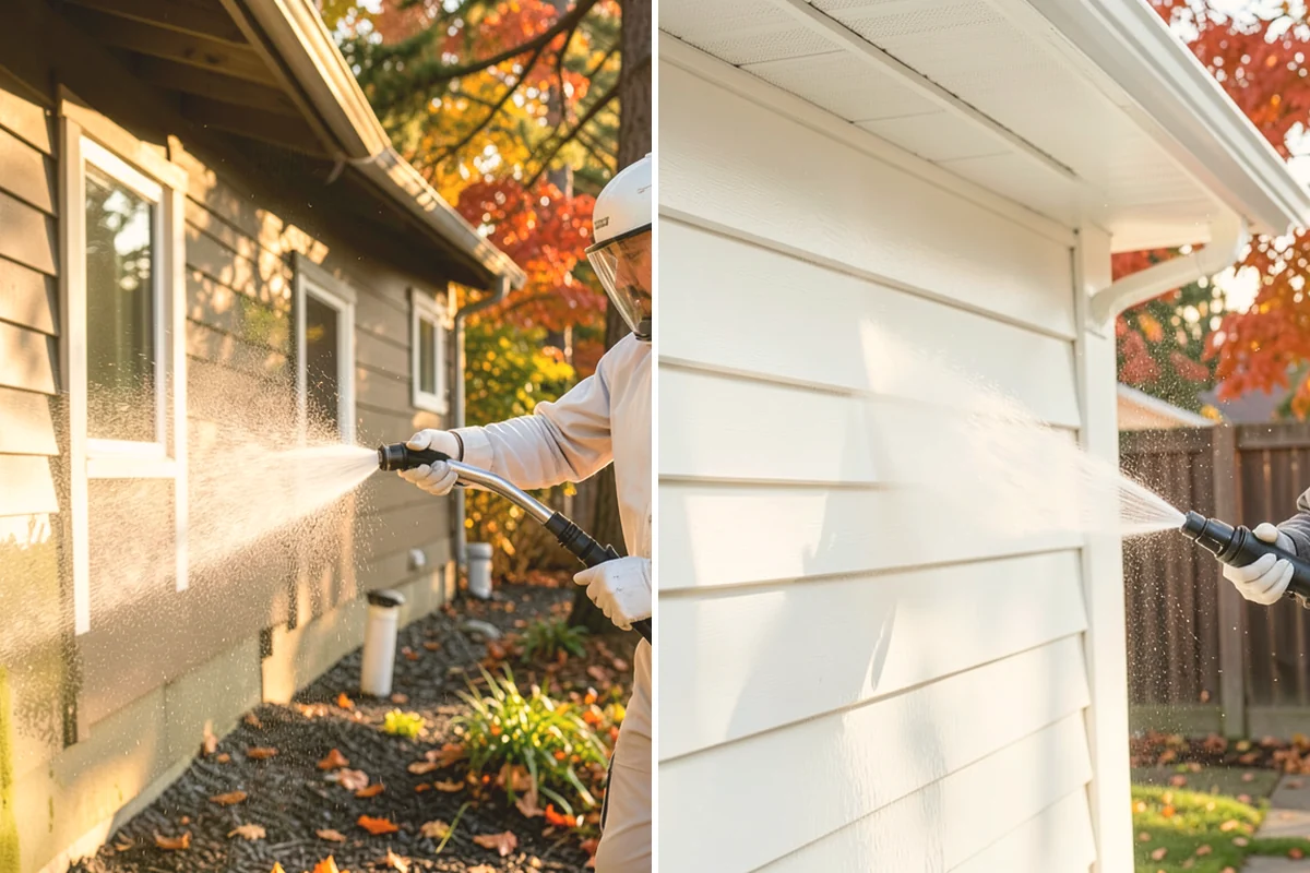 Driveway Brightening in Sammamish, King County, WA - Deep-clean the driveway to remove surface buildup