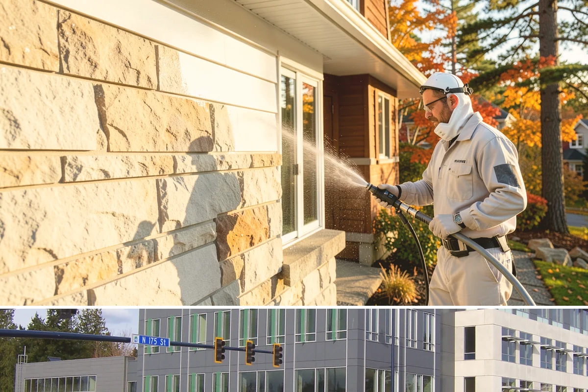 Driveway Brightening in Shoreline, King County, WA - Dry summer conditions let brightening treatments perform and the surface dry evenly.