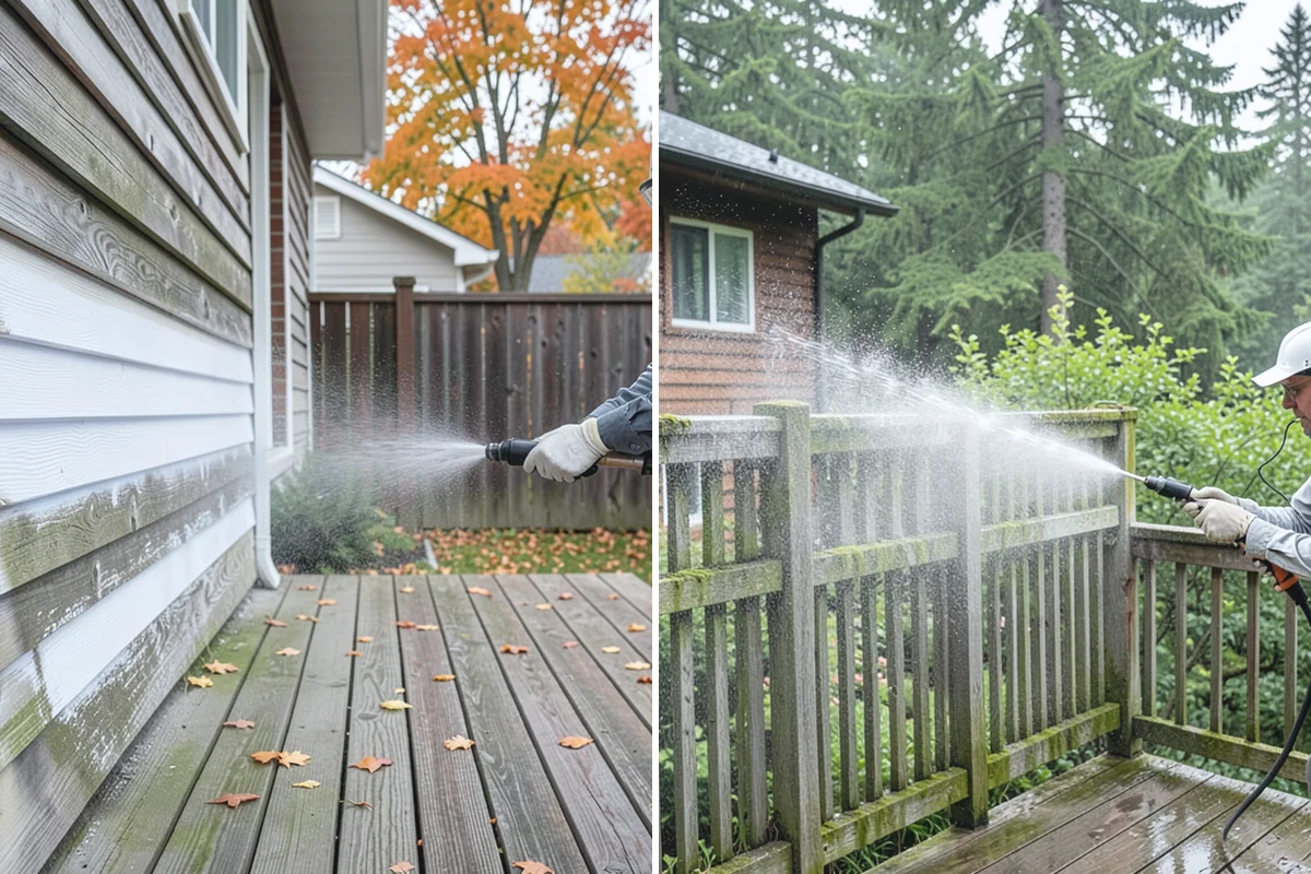 Driveway Brightening in South Prairie, Pierce County, WA - Deep-clean the driveway to remove surface buildup