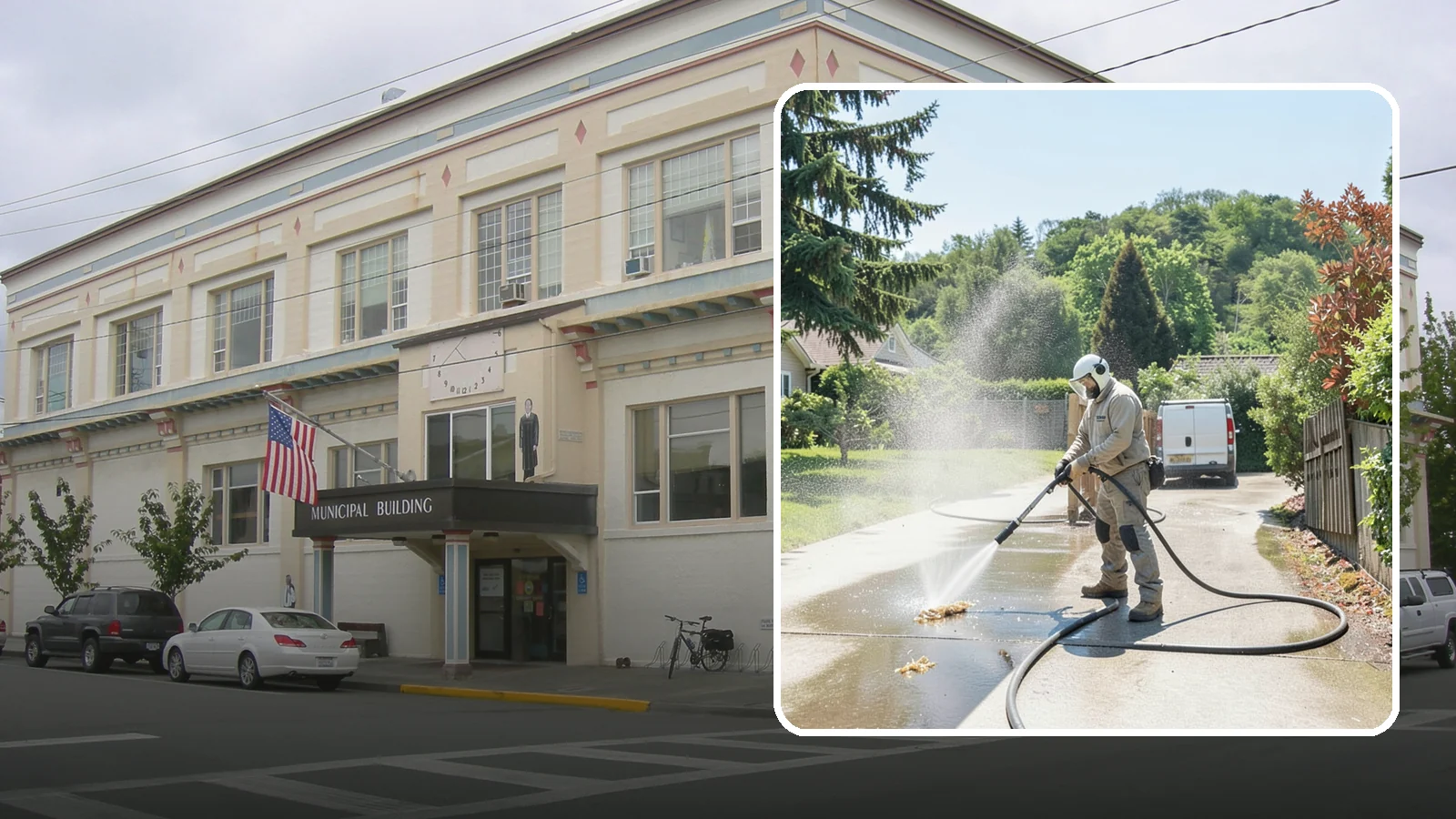 Driveway Gum Removal in Anacortes, Skagit County, WA - Removal of stuck-on gum that hardens onto driveways and entry areas in high-foot-traffic spots.
