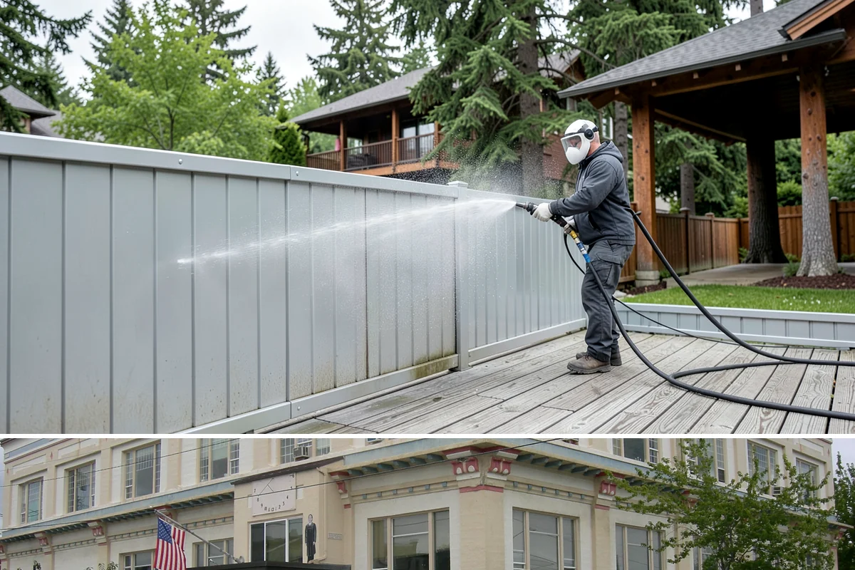 Driveway Gum Removal in Anacortes, Skagit County, WA - Any dry day works, though warmer conditions soften gum and speed removal.