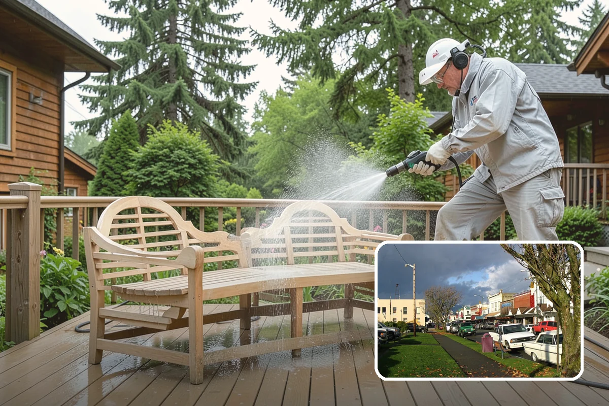 Driveway Gum Removal in Arlington, Snohomish County, WA - Removes hardened gum without leaving residue