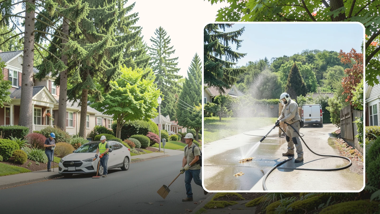 Driveway Gum Removal in Beaux Arts Village, King County, WA - Removal of stuck-on gum that hardens onto driveways and entry areas in high-foot-traffic spots.