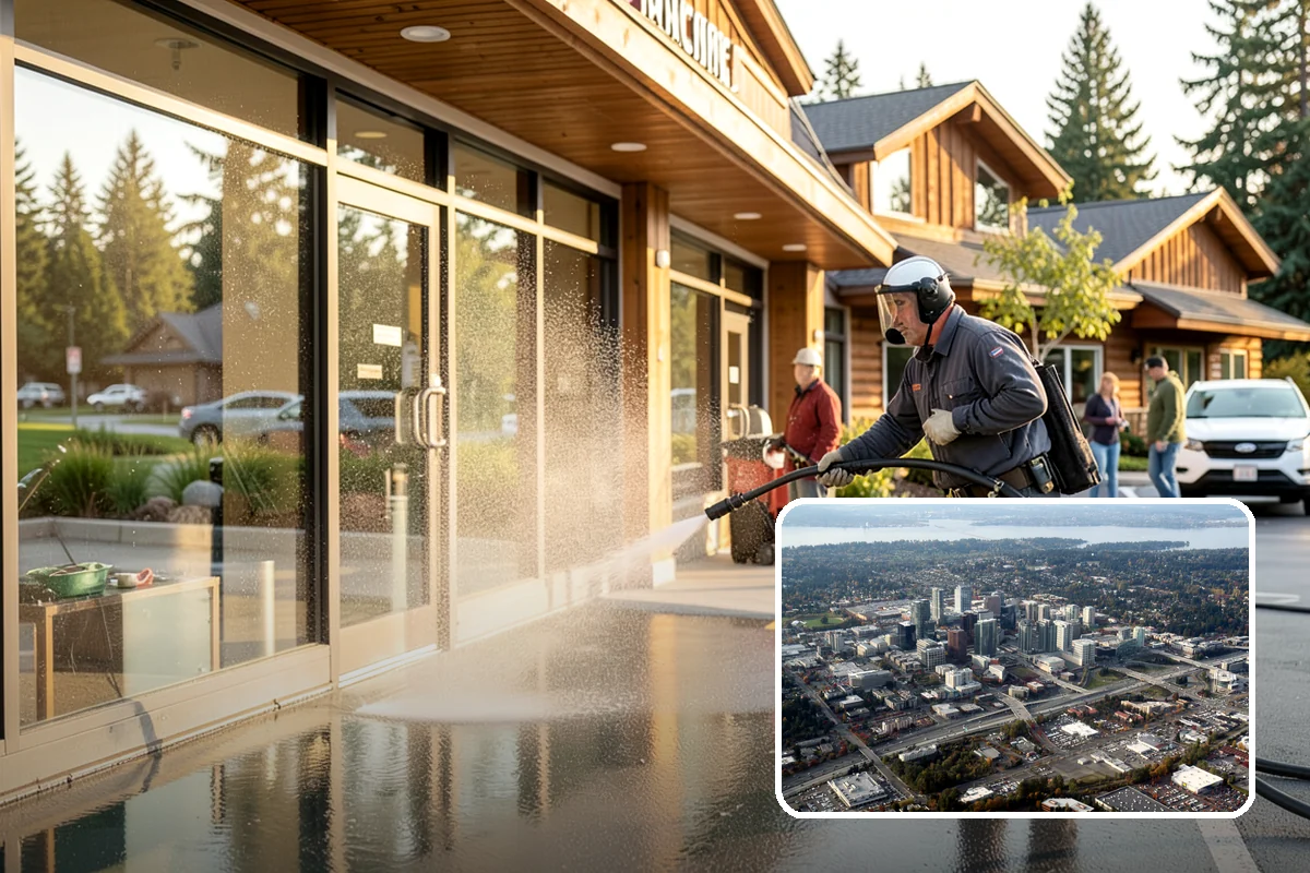 Driveway Gum Removal in Bellevue, King County, WA - Removes hardened gum without leaving residue