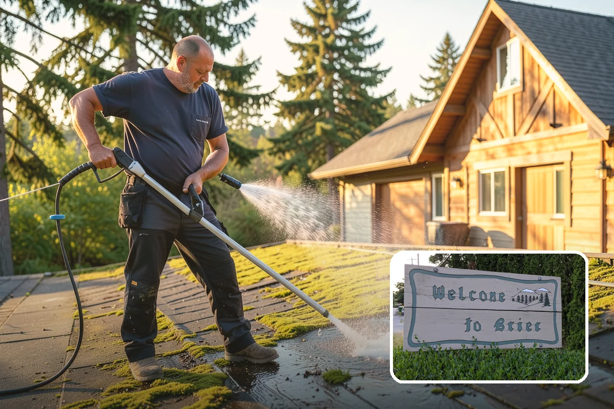 Driveway Gum Removal in Brier, Snohomish County, WA - Removes hardened gum without leaving residue