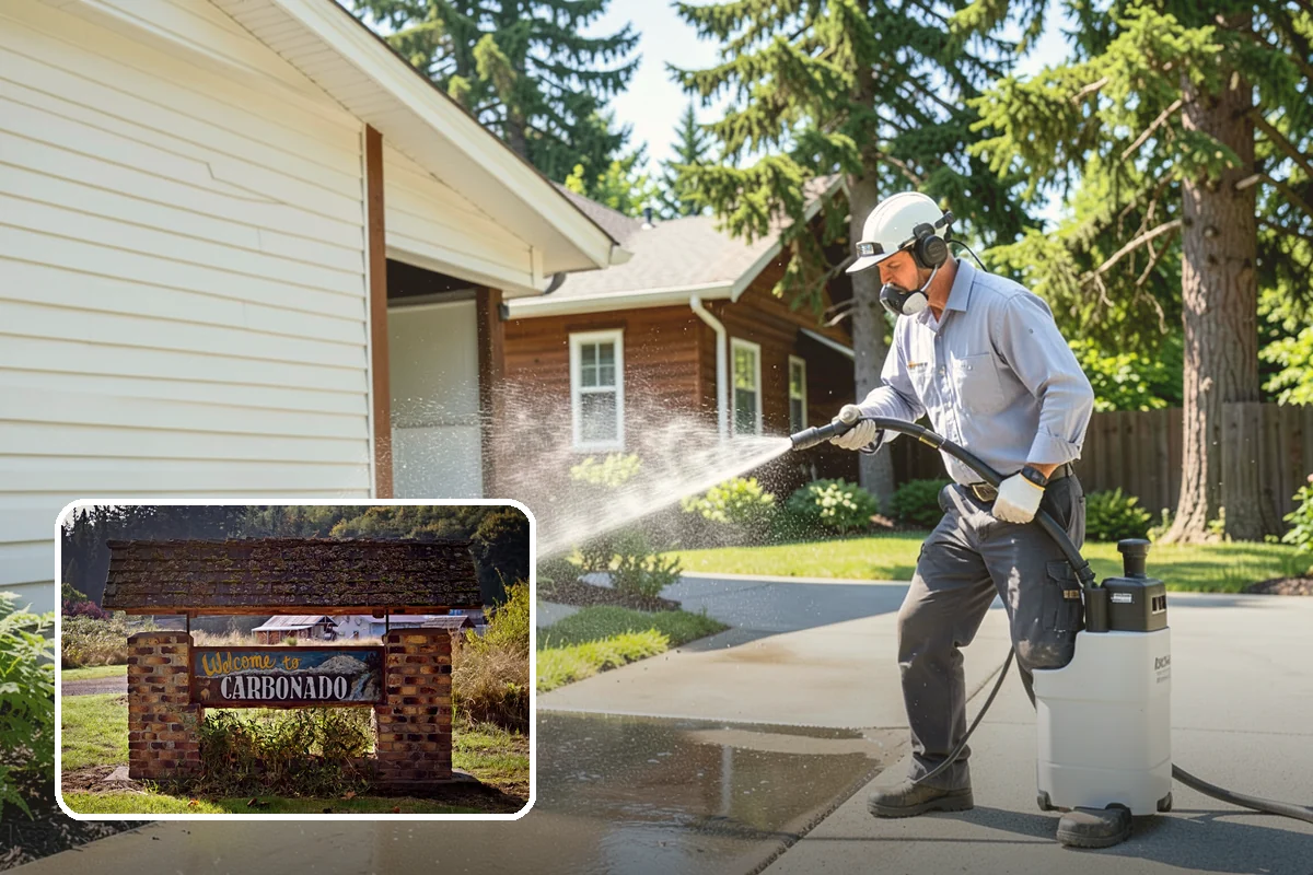 Driveway Gum Removal in Carbonado, Pierce County, WA - Removes hardened gum without leaving residue