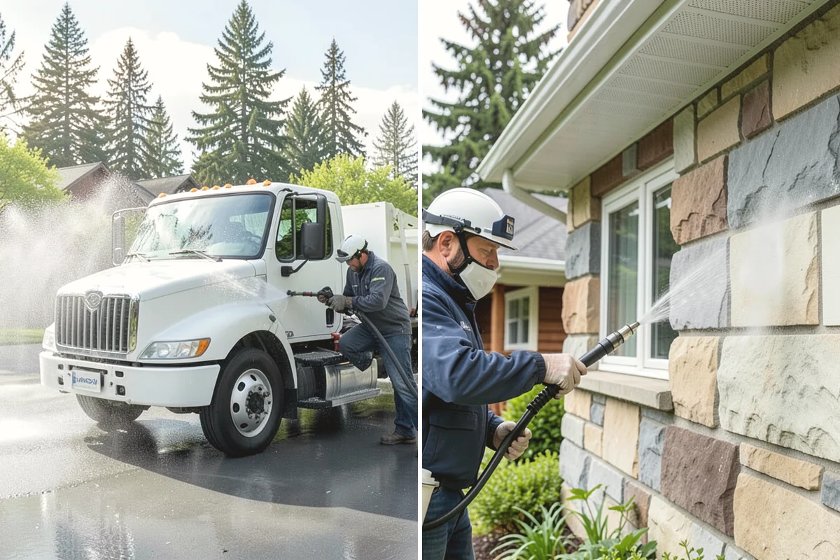Driveway Gum Removal in Carbonado, Pierce County, WA - Locate and count the gum deposits