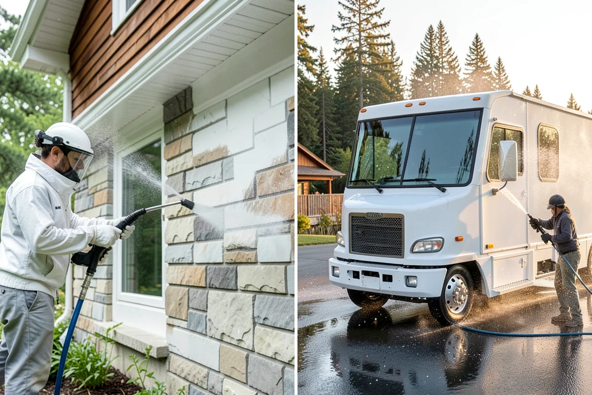 Driveway Gum Removal in Concrete, Skagit County, WA - Locate and count the gum deposits