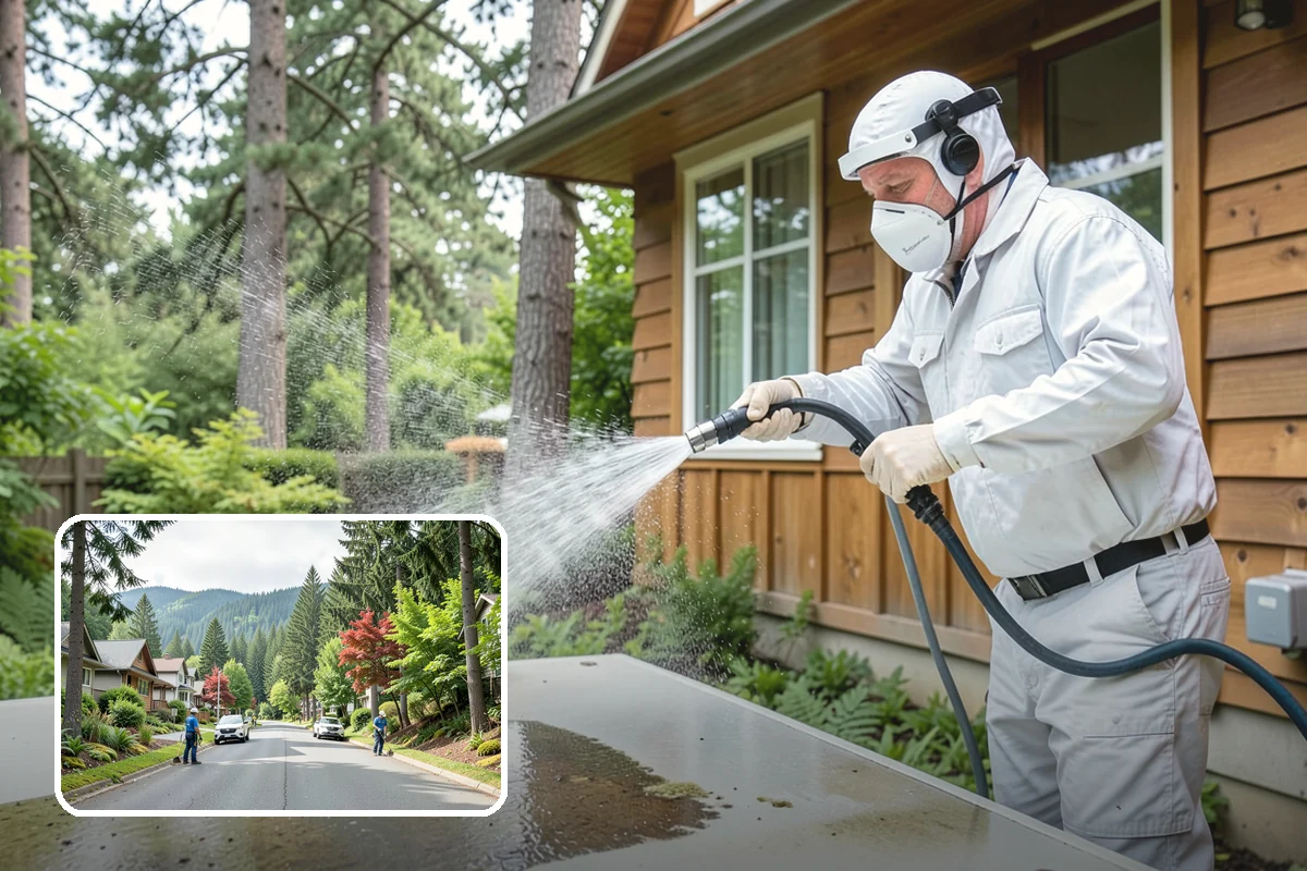 Driveway Gum Removal in Darrington, Snohomish County, WA - Removes hardened gum without leaving residue