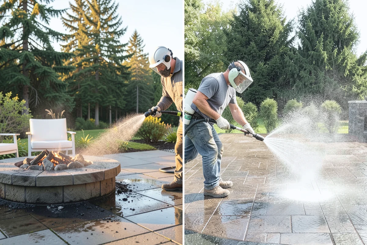 Driveway Gum Removal in Darrington, Snohomish County, WA - Locate and count the gum deposits
