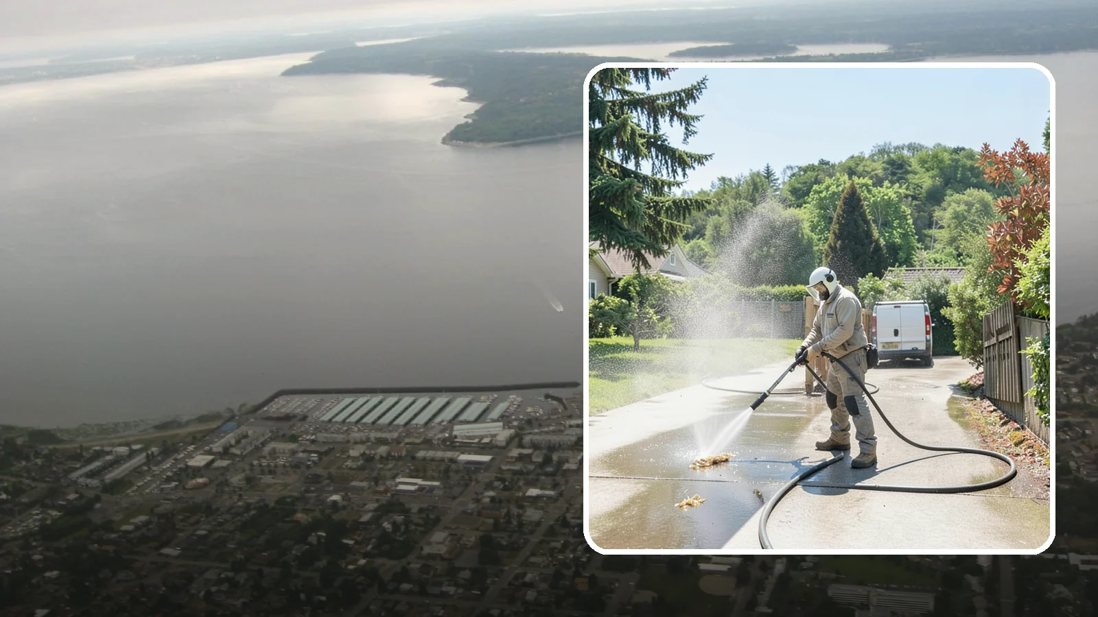 Driveway Gum Removal in Des Moines, King County, WA - Removal of stuck-on gum that hardens onto driveways and entry areas in high-foot-traffic spots.