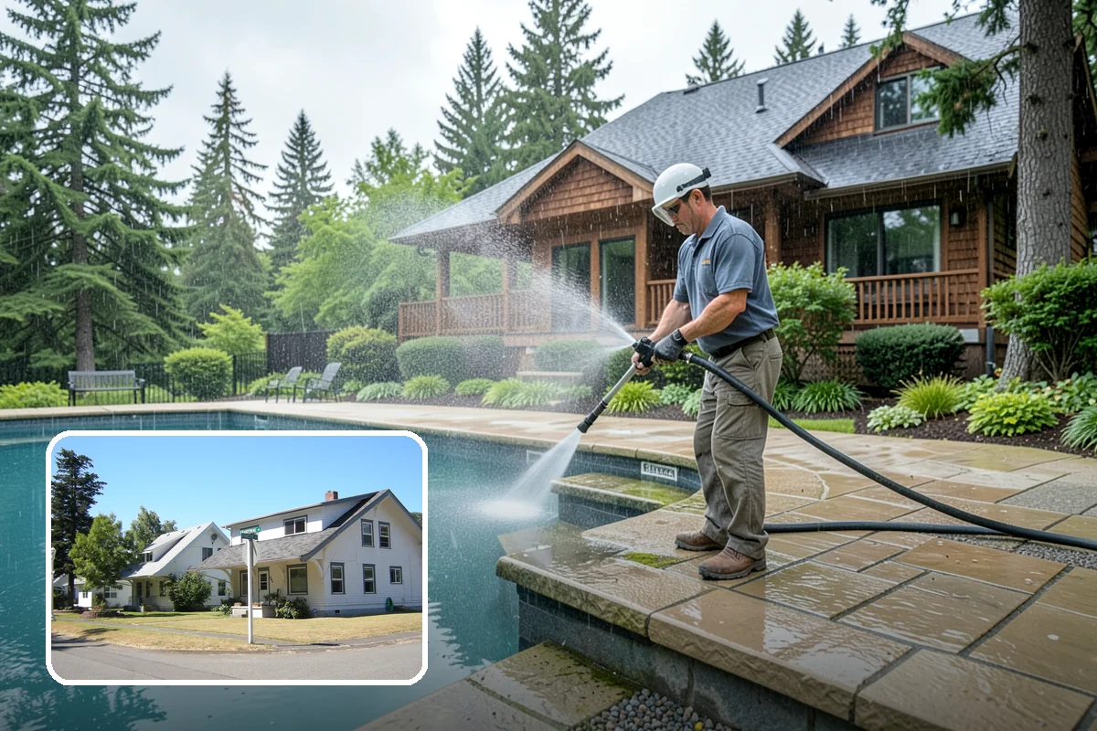 Driveway Gum Removal in DuPont, Pierce County, WA - Removes hardened gum without leaving residue
