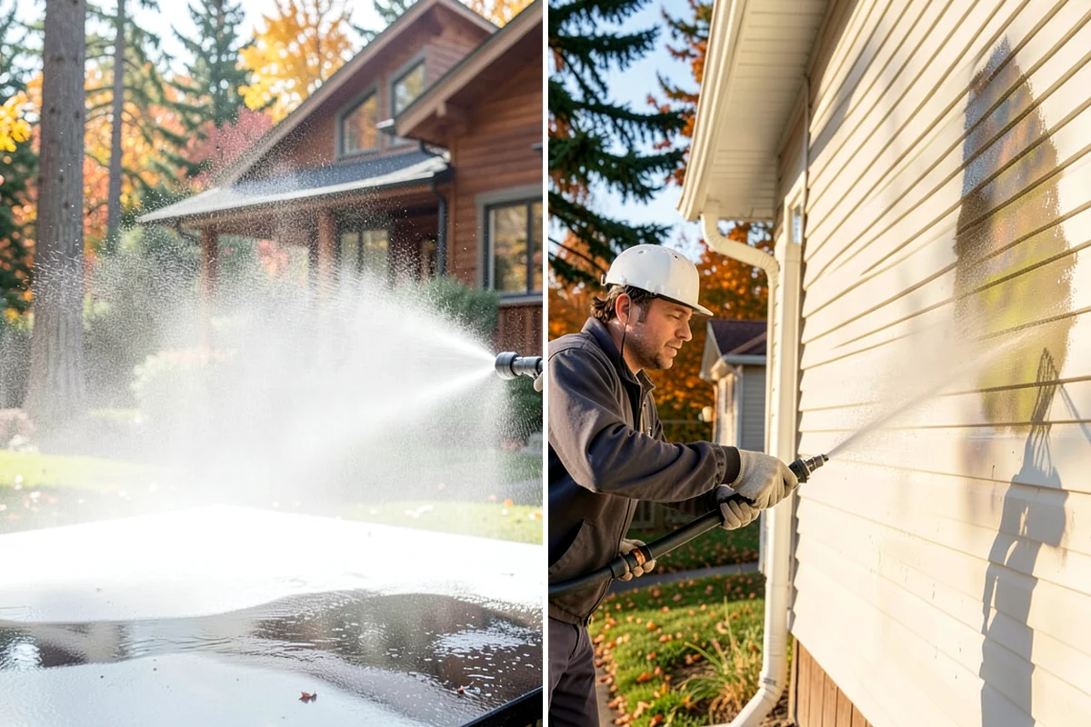 Driveway Gum Removal in DuPont, Pierce County, WA - Locate and count the gum deposits