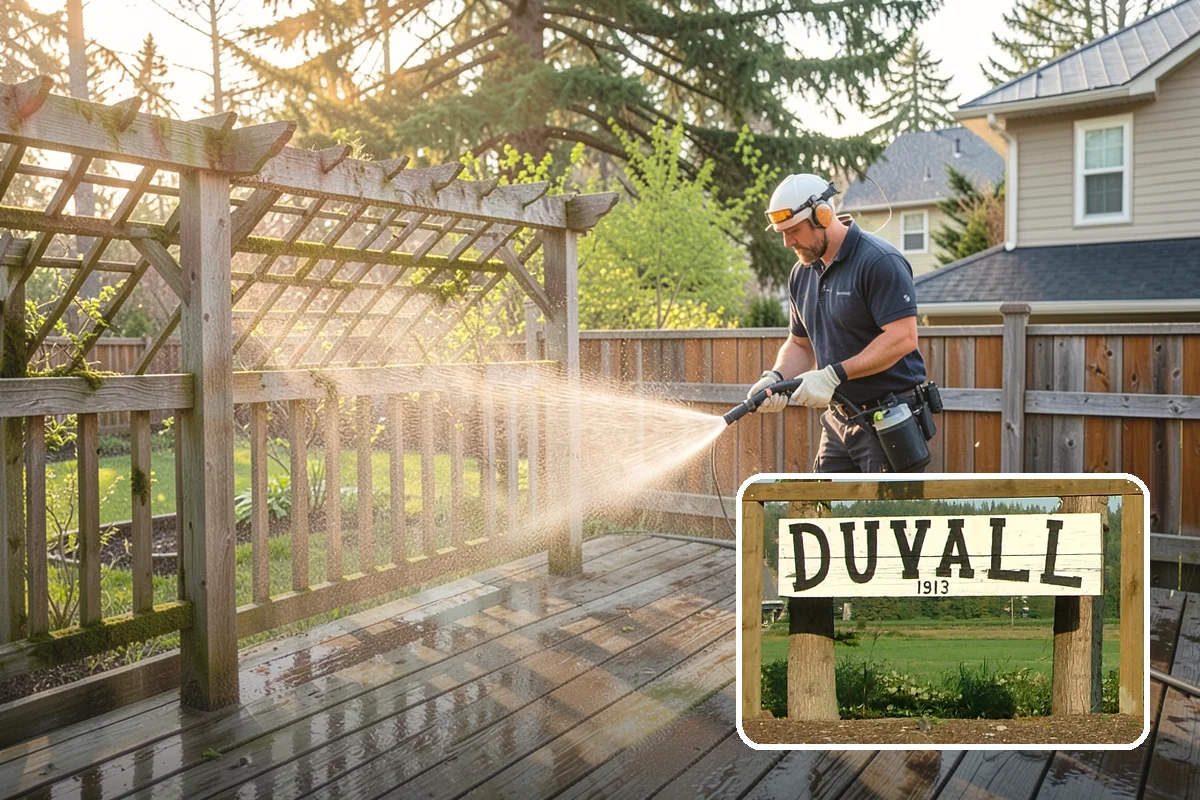 Driveway Gum Removal in Duvall, King County, WA - Removes hardened gum without leaving residue