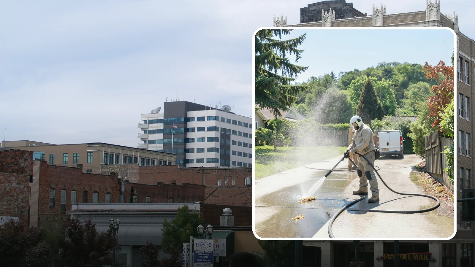 Driveway Gum Removal in Everett, Snohomish County, WA - Removal of stuck-on gum that hardens onto driveways and entry areas in high-foot-traffic spots.