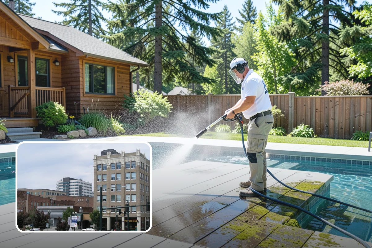 Driveway Gum Removal in Everett, Snohomish County, WA - Removes hardened gum without leaving residue