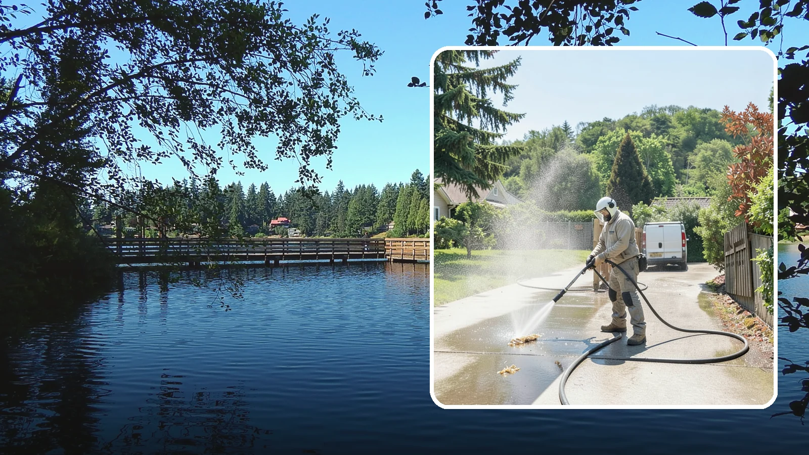 Driveway Gum Removal in Federal Way, King County, WA - Removal of stuck-on gum that hardens onto driveways and entry areas in high-foot-traffic spots.