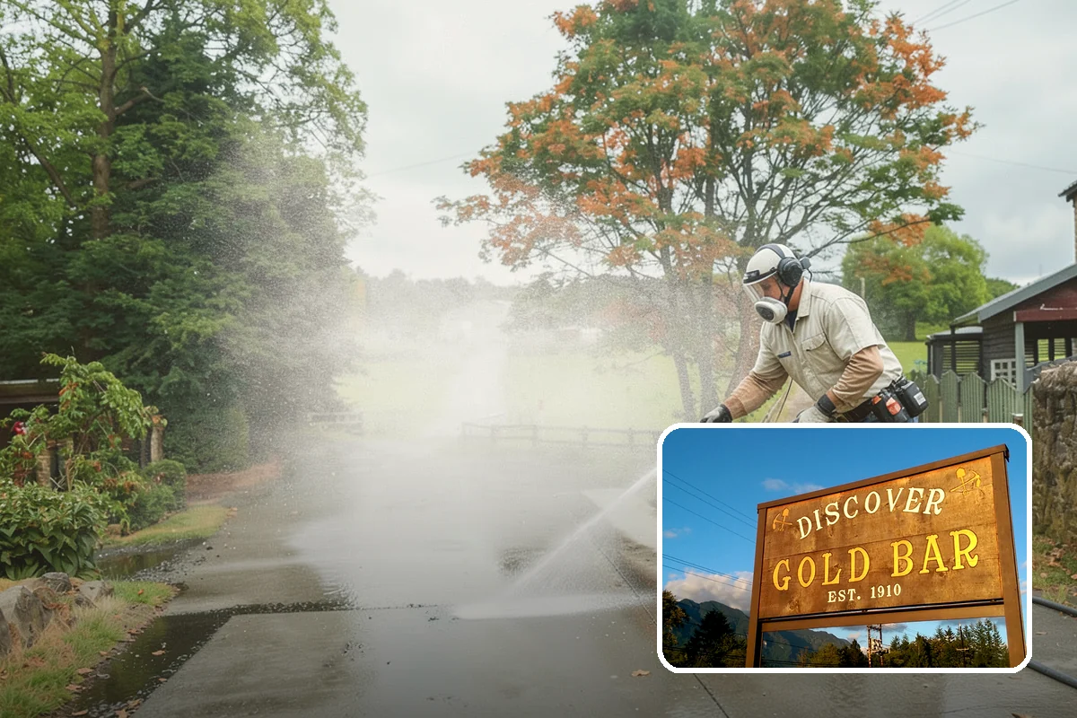 Driveway Gum Removal in Gold Bar, Snohomish County, WA - Removes hardened gum without leaving residue