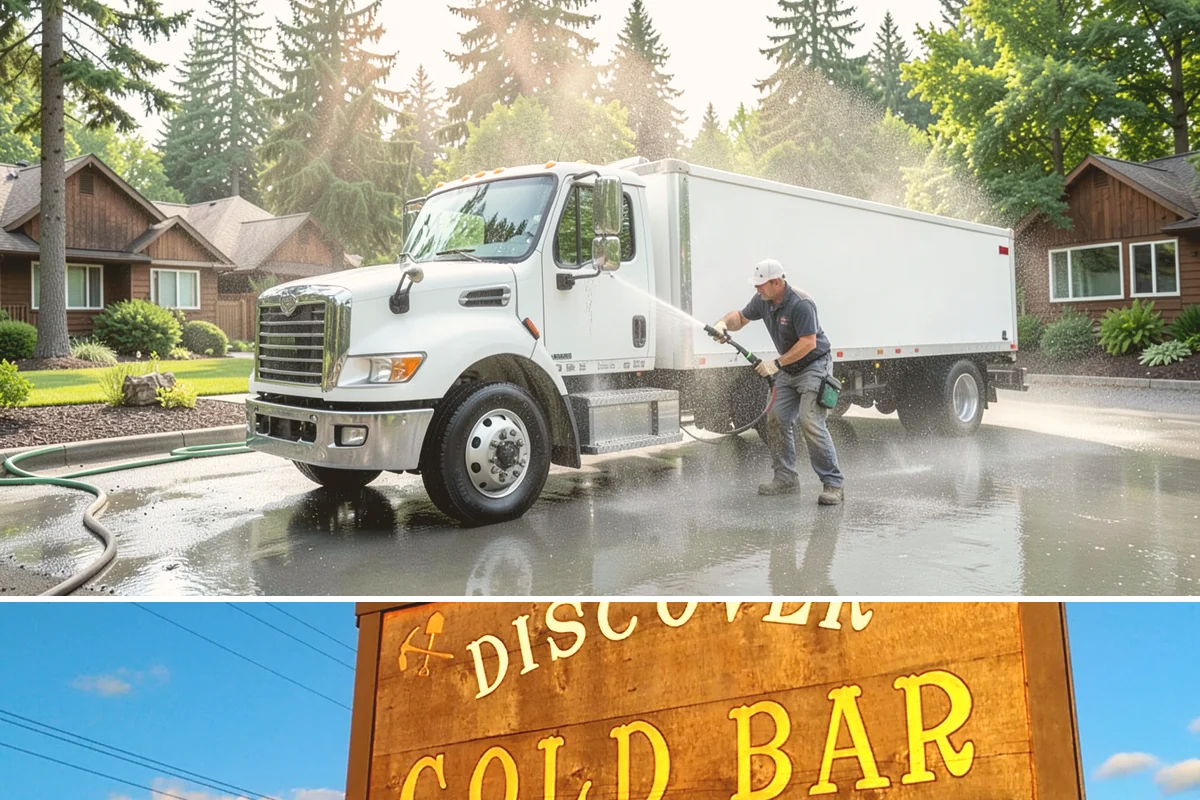 Driveway Gum Removal in Gold Bar, Snohomish County, WA - Any dry day works, though warmer conditions soften gum and speed removal.