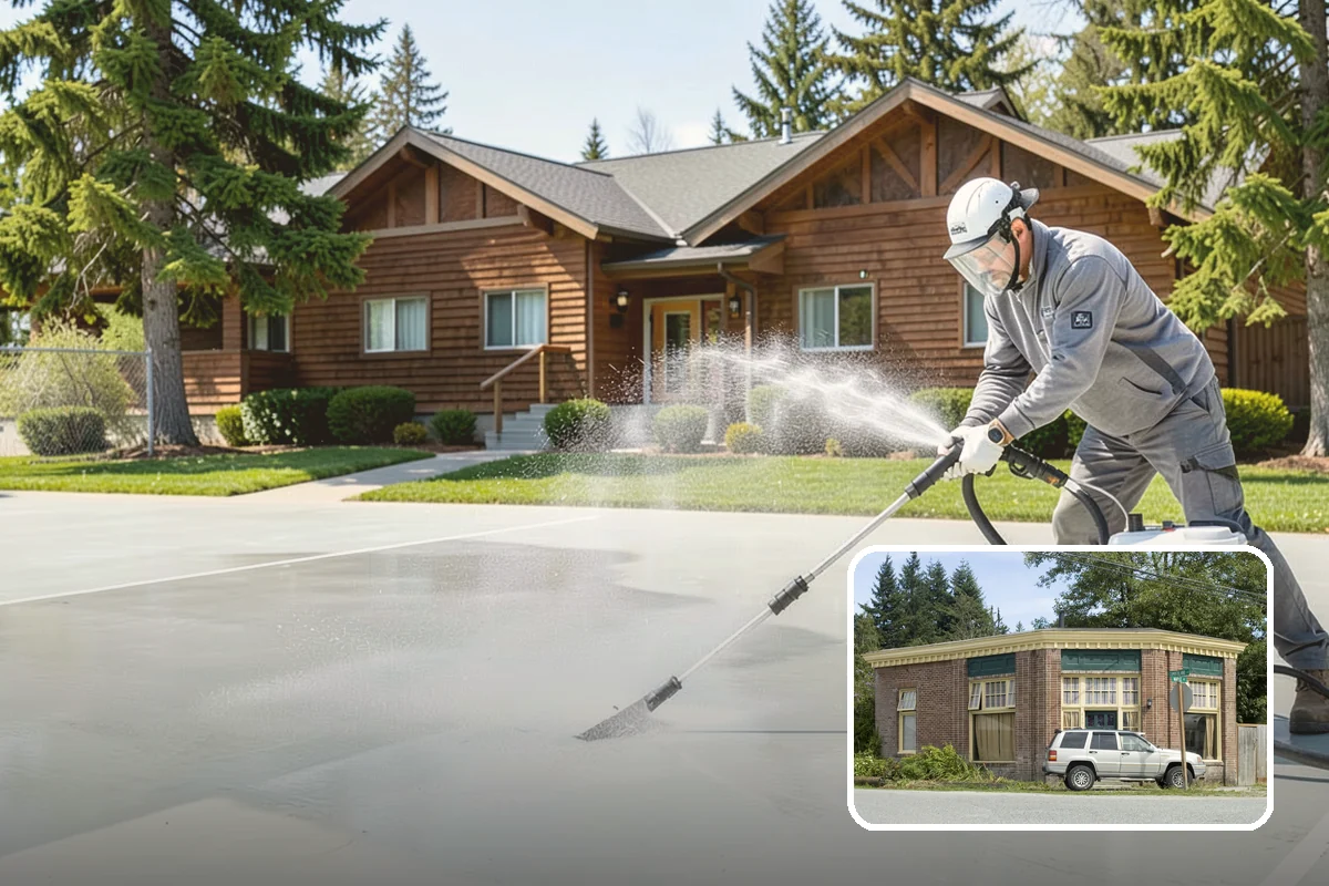 Driveway Gum Removal in Hamilton, Skagit County, WA - Removes hardened gum without leaving residue