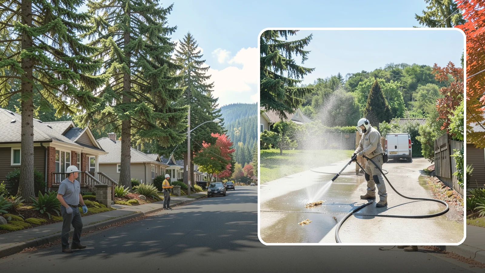 Driveway Gum Removal in Hunts Point, King County, WA - Removal of stuck-on gum that hardens onto driveways and entry areas in high-foot-traffic spots.