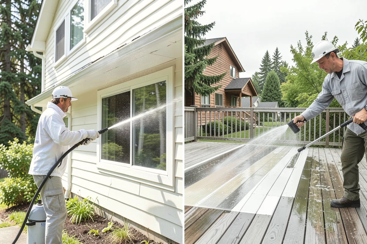 Driveway Gum Removal in Issaquah, King County, WA - Locate and count the gum deposits