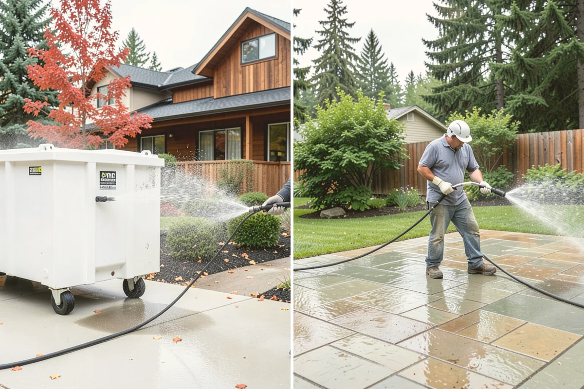 Driveway Gum Removal in Kent, King County, WA - Locate and count the gum deposits