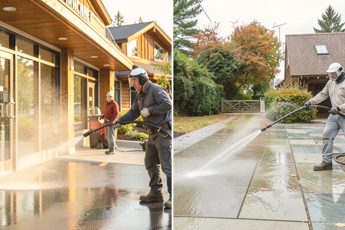 Driveway Gum Removal in Kirkland, King County, WA - Locate and count the gum deposits