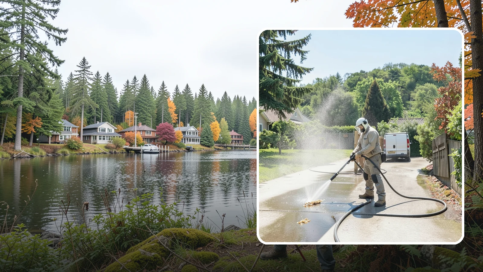 Driveway Gum Removal in La Conner, Skagit County, WA - Removal of stuck-on gum that hardens onto driveways and entry areas in high-foot-traffic spots.