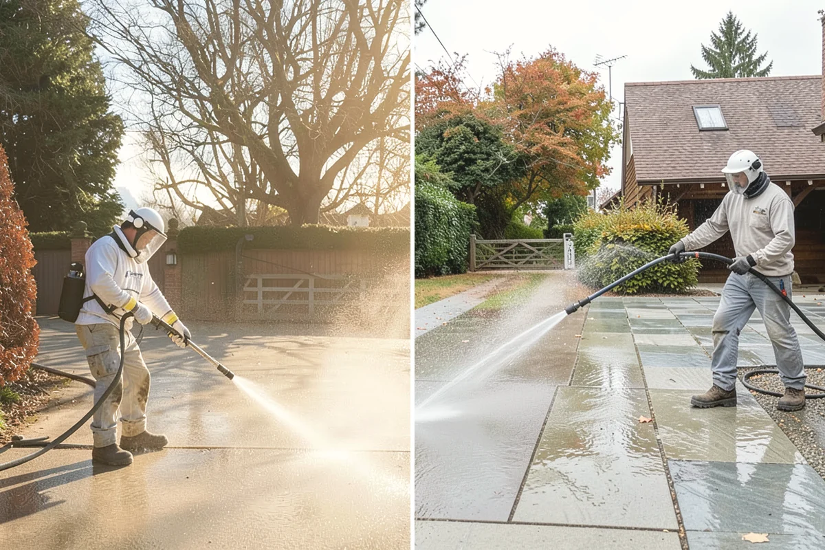 Driveway Gum Removal in La Conner, Skagit County, WA - Locate and count the gum deposits