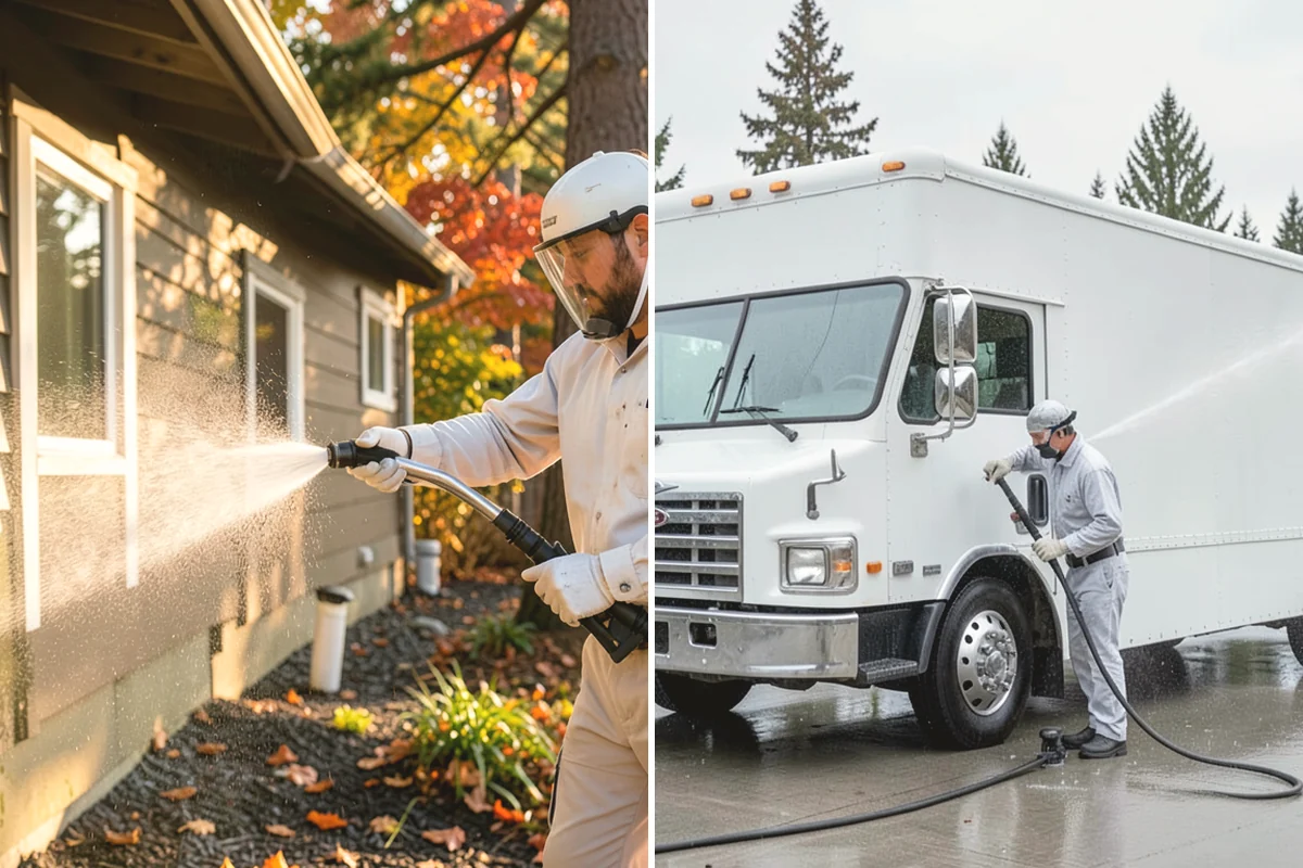 Driveway Gum Removal in Lake Stevens, Snohomish County, WA - Locate and count the gum deposits