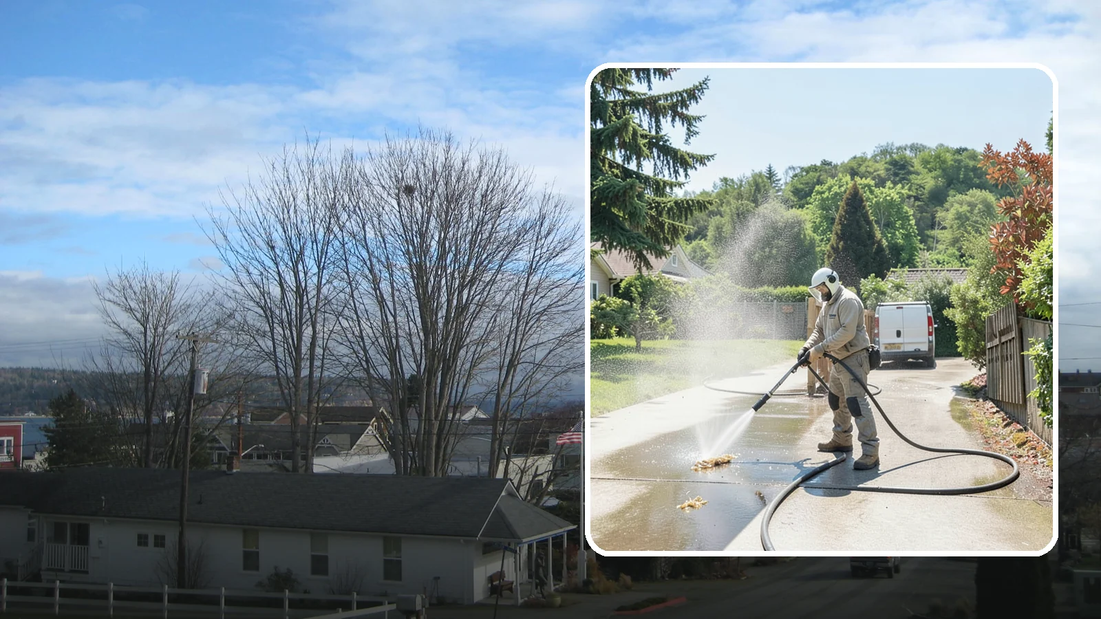 Driveway Gum Removal in Langley, Island County, WA - Removal of stuck-on gum that hardens onto driveways and entry areas in high-foot-traffic spots.