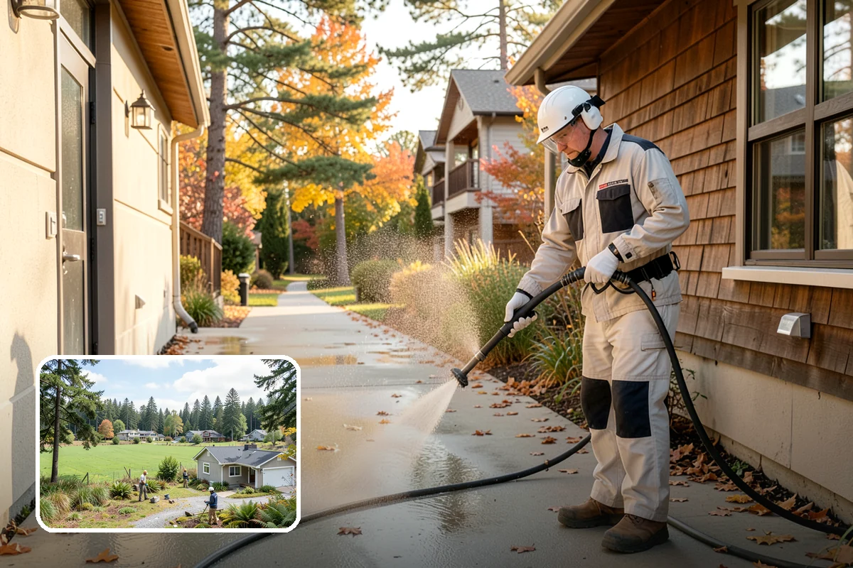 Driveway Gum Removal in Lyman, Skagit County, WA - Removes hardened gum without leaving residue