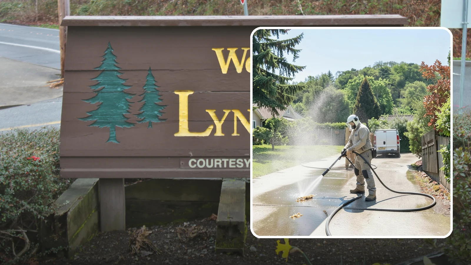 Driveway Gum Removal in Lynnwood, Snohomish County, WA - Removal of stuck-on gum that hardens onto driveways and entry areas in high-foot-traffic spots.