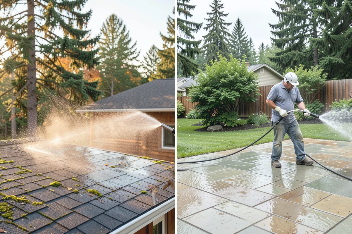 Driveway Gum Removal in Marysville, Snohomish County, WA - Locate and count the gum deposits