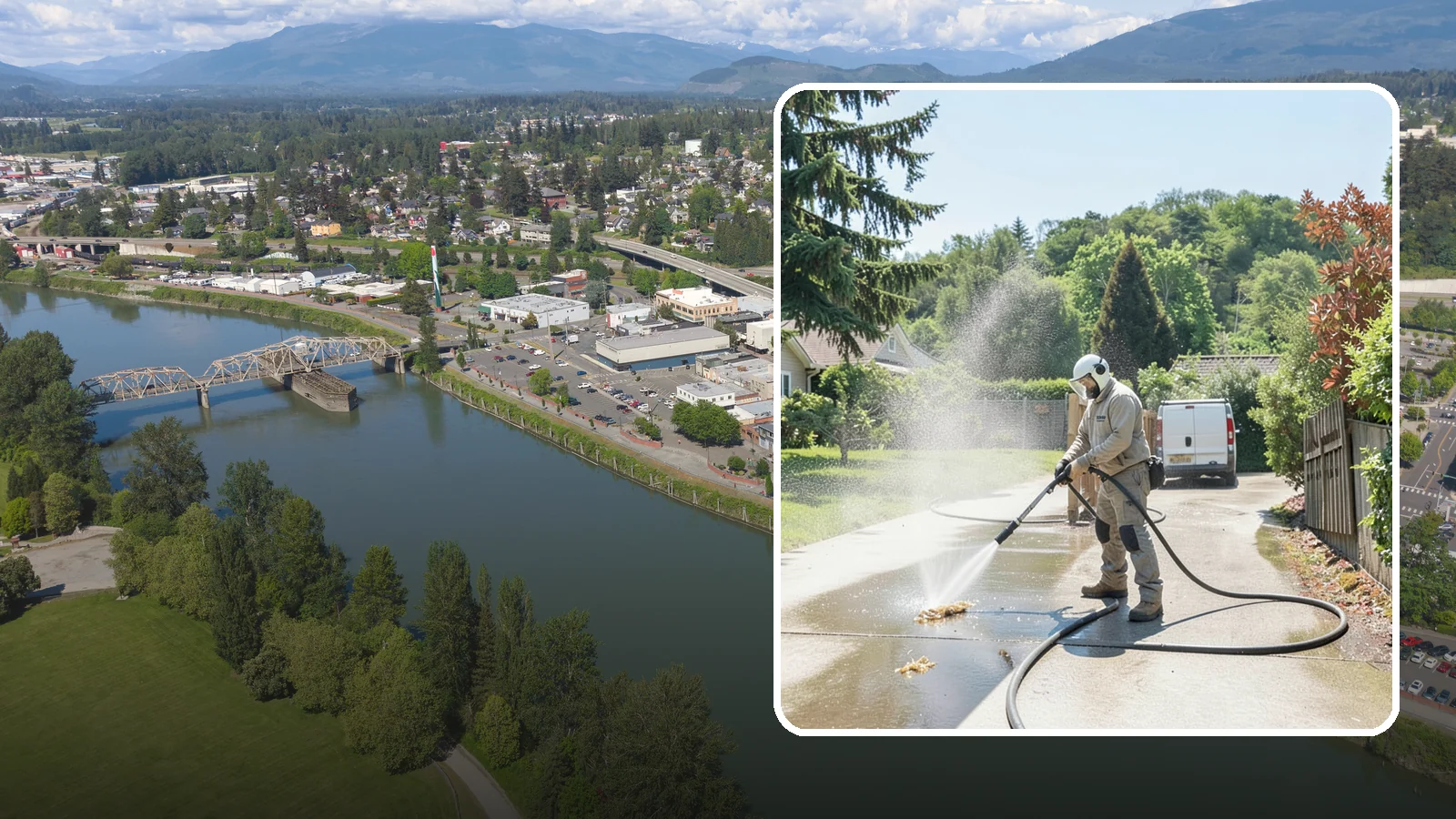 Driveway Gum Removal in Mount Vernon, Skagit County, WA - Removal of stuck-on gum that hardens onto driveways and entry areas in high-foot-traffic spots.