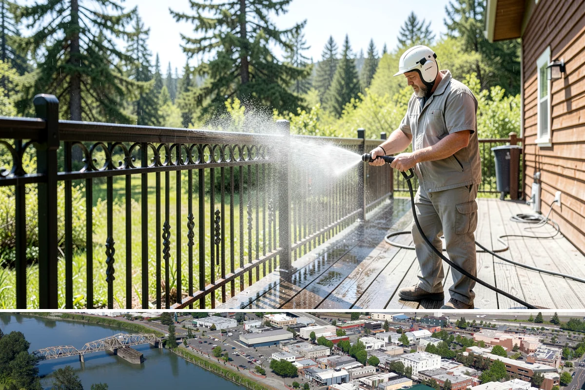 Driveway Gum Removal in Mount Vernon, Skagit County, WA - Any dry day works, though warmer conditions soften gum and speed removal.