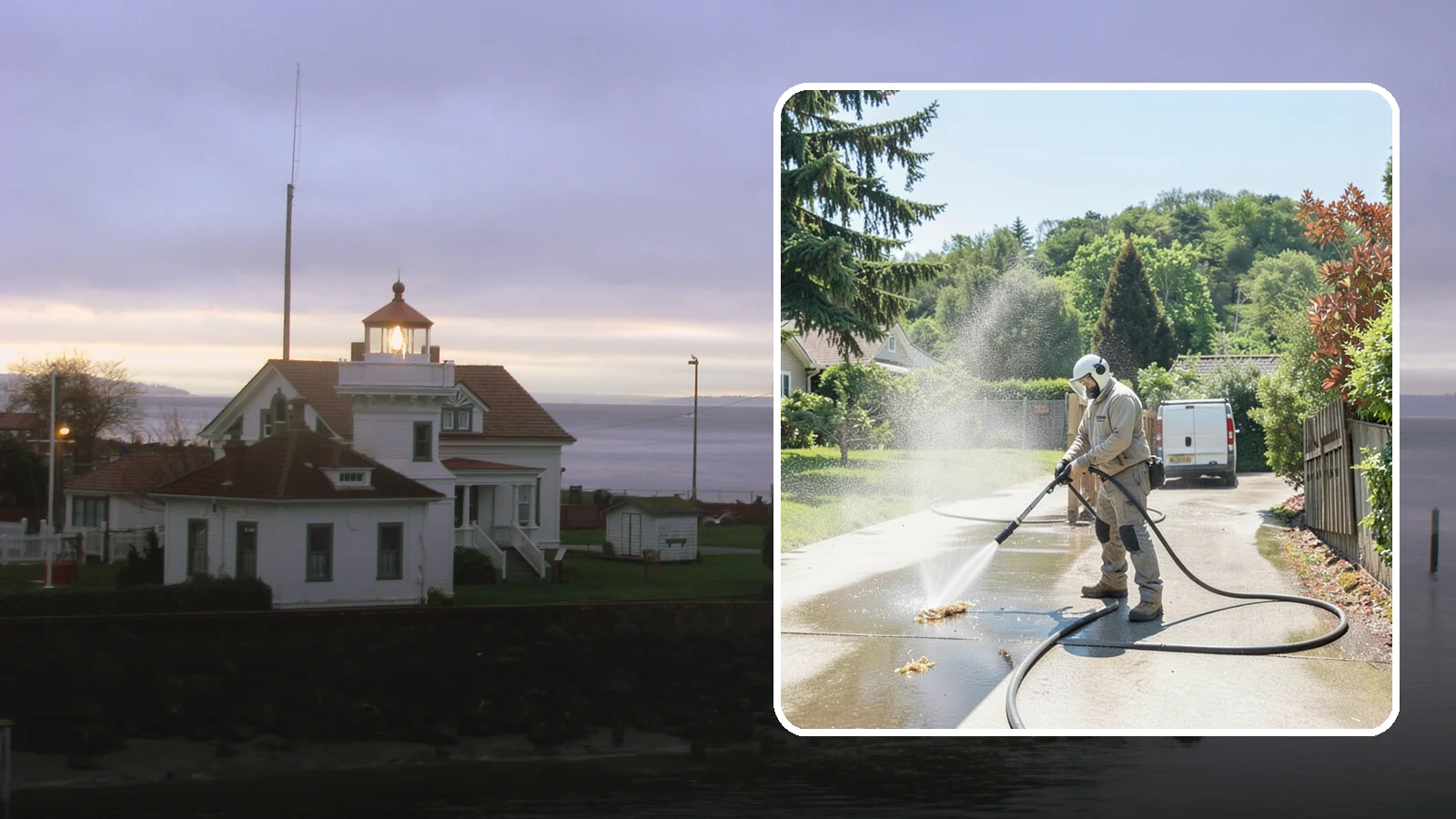 Driveway Gum Removal in Mukilteo, Snohomish County, WA - Removal of stuck-on gum that hardens onto driveways and entry areas in high-foot-traffic spots.