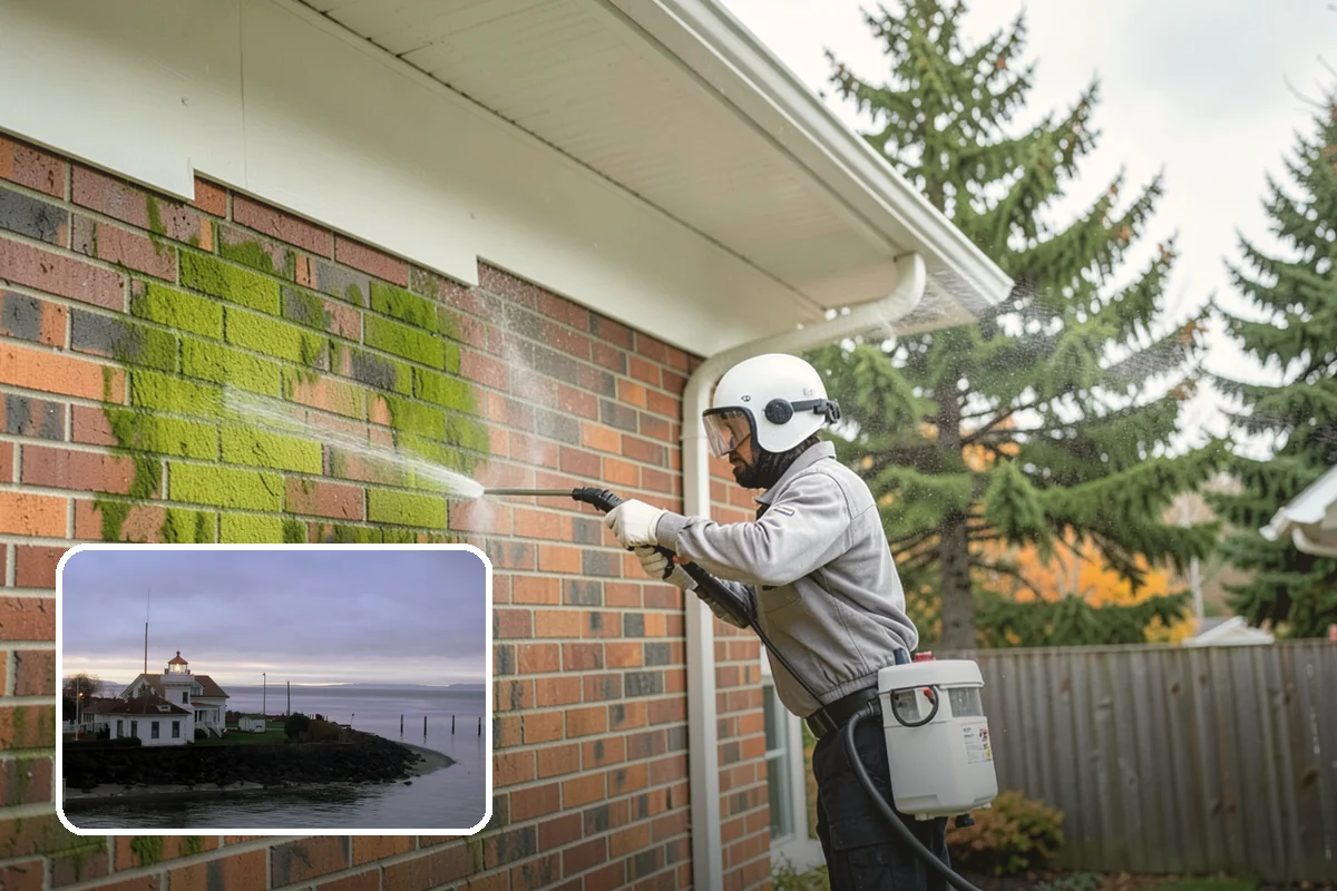 Driveway Gum Removal in Mukilteo, Snohomish County, WA - Removes hardened gum without leaving residue